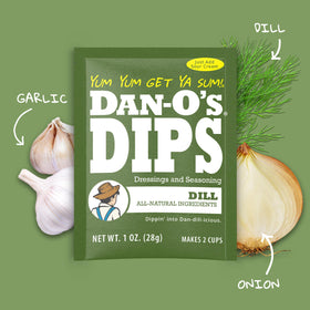 Dan-O's French Onion dip packet elevates dips in minutes.