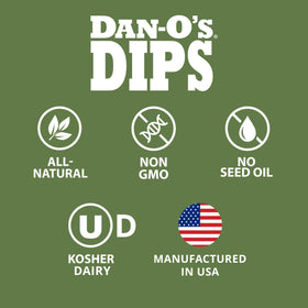 Dan-O's ready-to-mix packets for quick dips with sour cream.