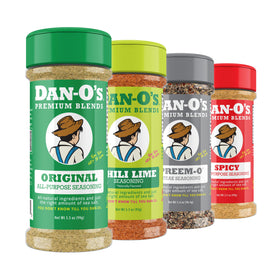 Dan-O's Taste of Summer Spicy jar—bold citrus heat for grilling.