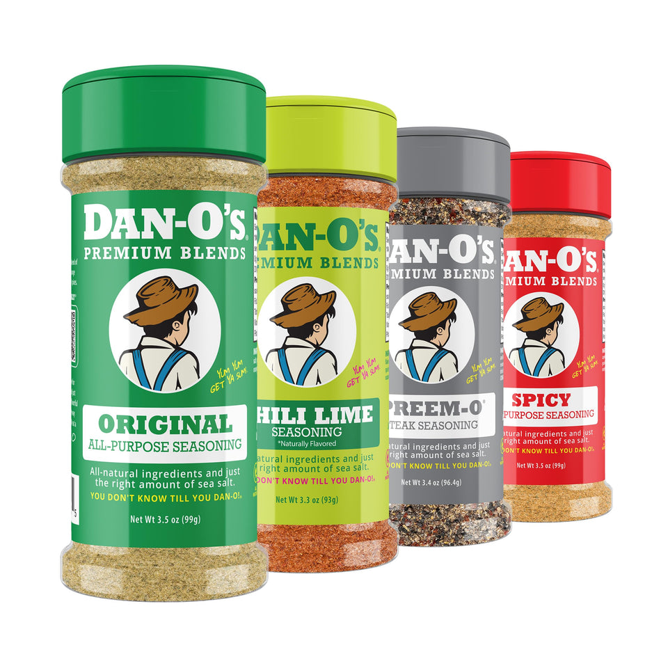 Dan-O's Taste of Summer Spicy jar—bold citrus heat for grilling.