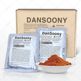 DanSoony Korean hot and spicy ramen powder jar enhances bold bowls with rich flavor.