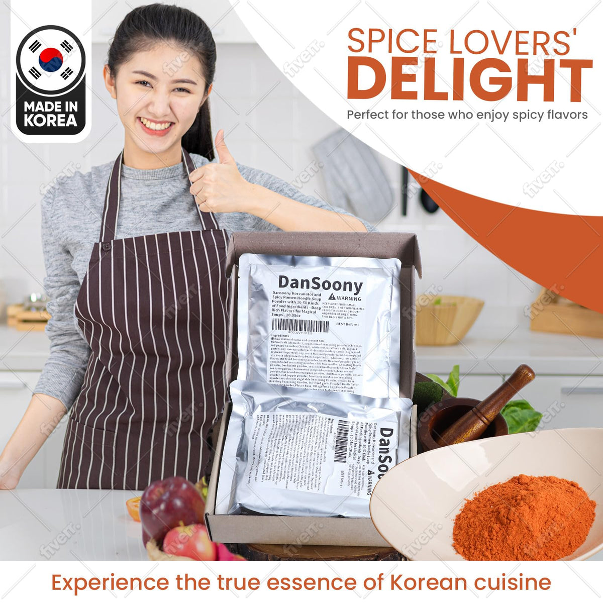DanSoony meat-vegetable-seasoning adds bold depth to everyday cooking.