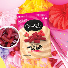 Palm oil-free Darrell Lea licorice supports eco-conscious choices.
