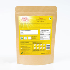 Darsa Organics Shatavari closeup aroma highlights mild, grounding scent for tea.