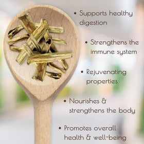 Darsa Organics Shatavari packaging front emphasizes USDA Organic and non-GMO integrity.