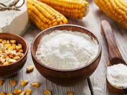 Dasher's Spice & Beans corn starch measuring spoon ready for quick slurry prep.