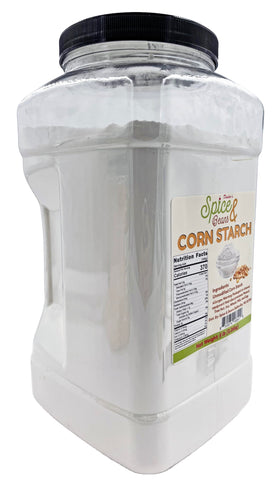 Dasher's corn starch being poured into sauce for a glossy, silky finish.