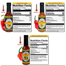 Dave's Gourmet Original Insanity sauce bottle ready to spice wings
