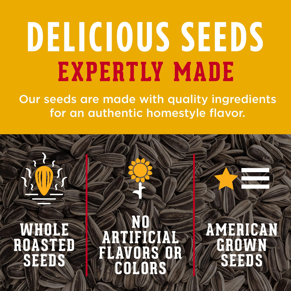 DAVID jumbo seeds packaging highlights gluten-free and keto-friendly notes