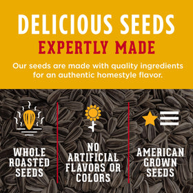 DAVID jumbo seeds packaging highlights gluten-free and keto-friendly notes