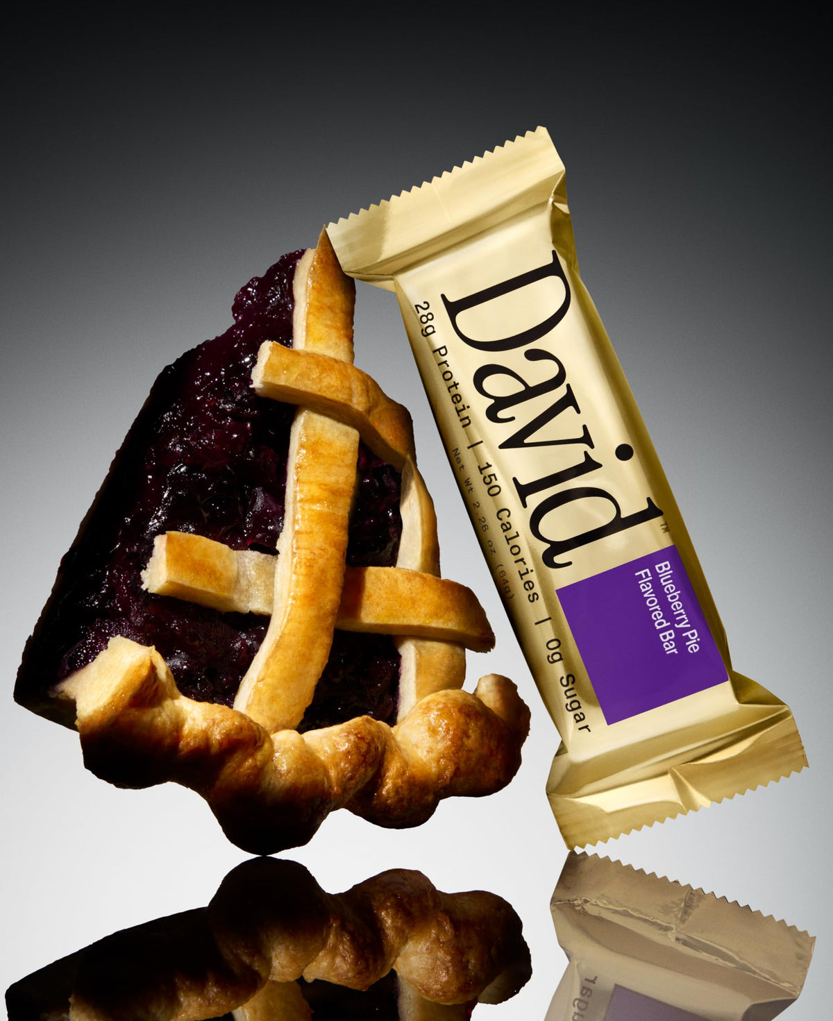 David bar in hand during activity for a satisfying healthy snack