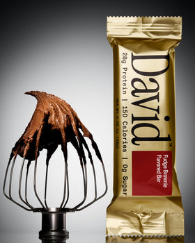 David fudge brownie flavor system highlights rich taste without sugar.