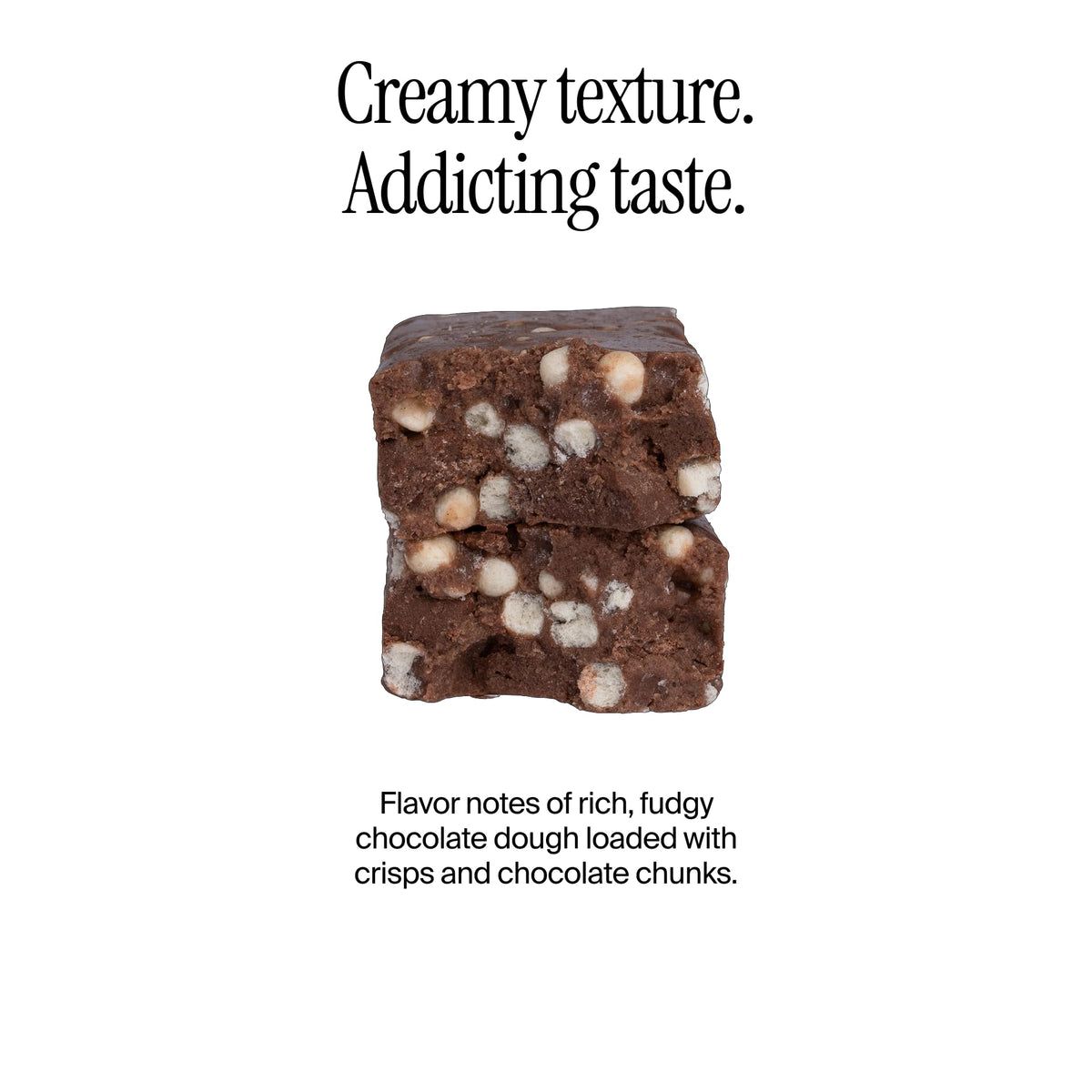 David gluten-free protein bar with dense fudgy texture.