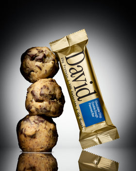 David High Protein Bars held in hand offers fast protein snack.