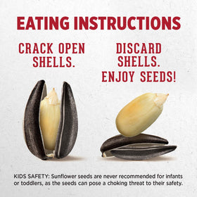 David Jumbo Reduced Sodium Sunflower Seeds aroma and texture at a glance.