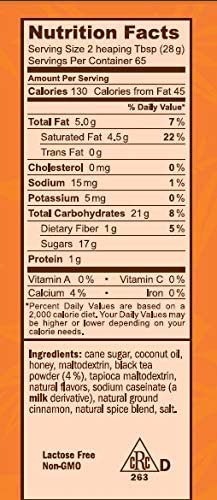 David Rio Tiger Spice Chai frappes-blend, perfect base for flavorful cold drinks.
