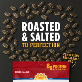 Serving-size view shows about two servings per 5.25 oz pack for sharing.