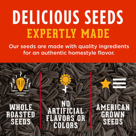 Serving idea: seeds sprinkled in a bowl for quick snacking