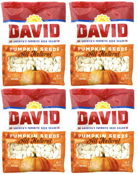 David Seeds pumpkin seeds 5oz bag for on the go snacking