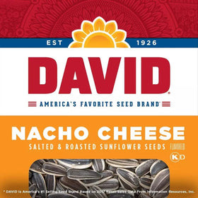 David sunflower seeds nacho flavor 36-bag pack counts for a week of snacks