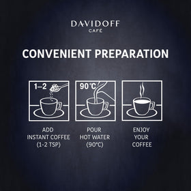 Davidoff Café Fine Aroma steaming cup invites a sensory coffee moment.