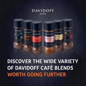 Davidoff Rich Aroma packaging evokes gift-worthy elegance and reliability.