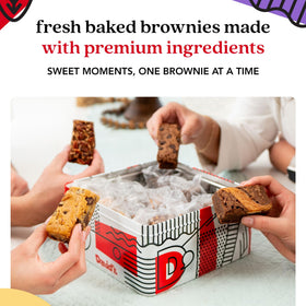 David's Cookies assorted brownie flavors for varied tasting experiences.