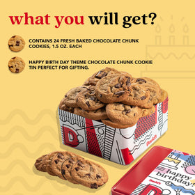 David's Cookies chocolate chunk cookies reveal rich chunks and soft centers