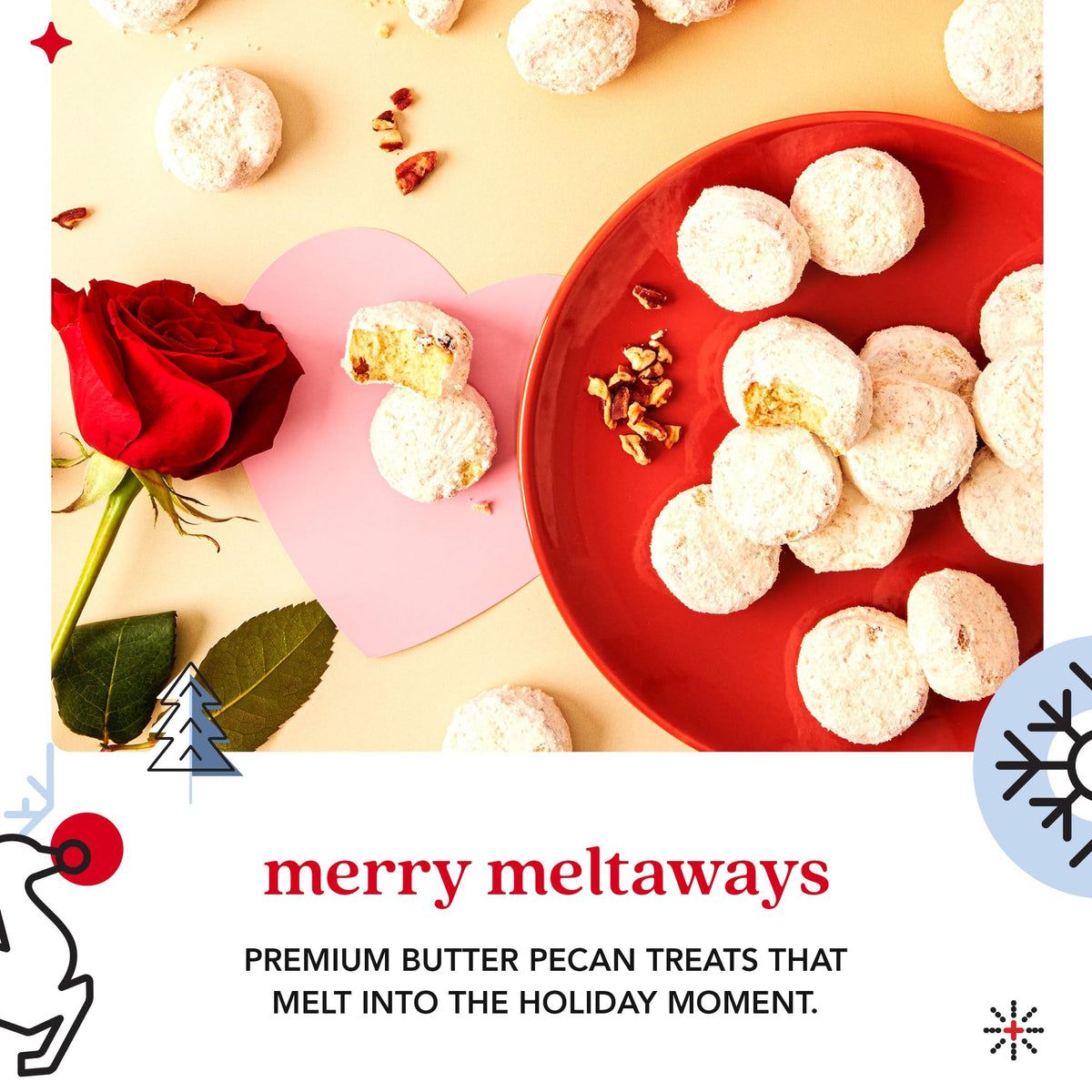 DAVID'S COOKIES Elegant dessert basket elevates gifting with an upscale presentation.