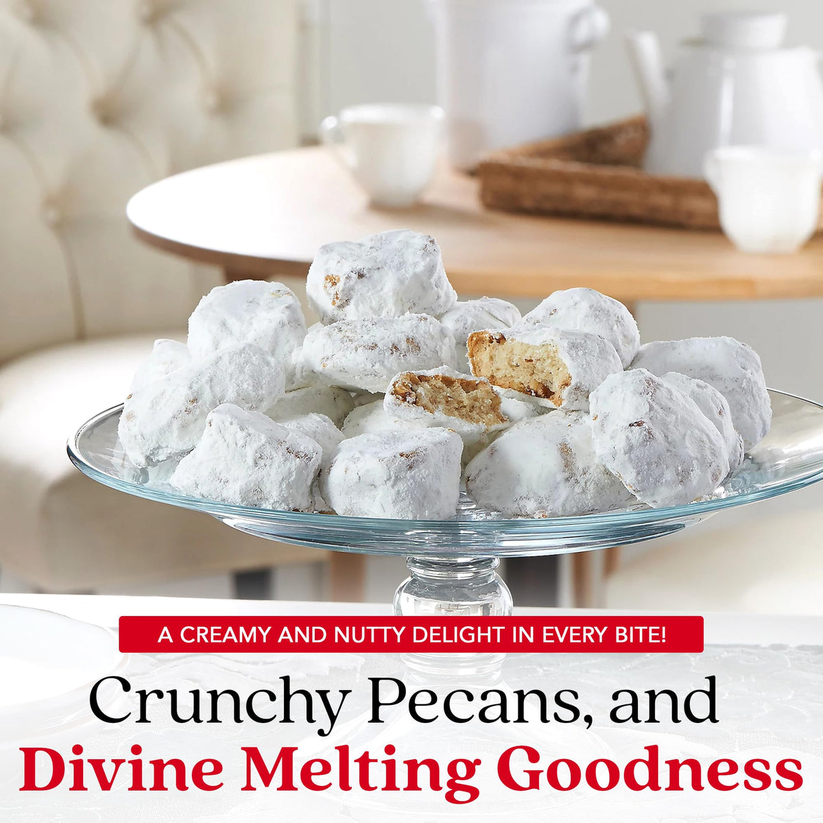 David's Cookies gift-ready tin invites sharing on special occasions.