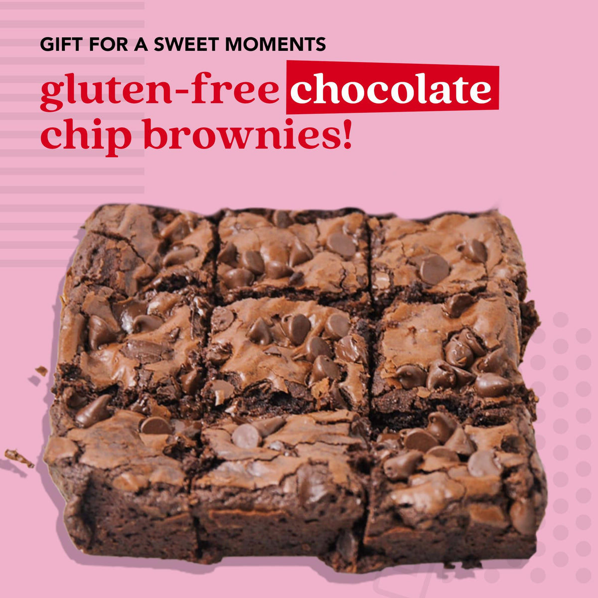 David's Cookies gluten-free brownies 9-pack individually wrapped by piece