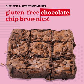 David's Cookies gluten-free brownies 9-pack individually wrapped by piece
