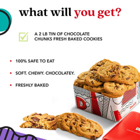David's Cookies handmade premium ingredients showcase bakery-quality taste.