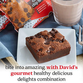 David's Cookies nut-free and dairy-free facility branding.