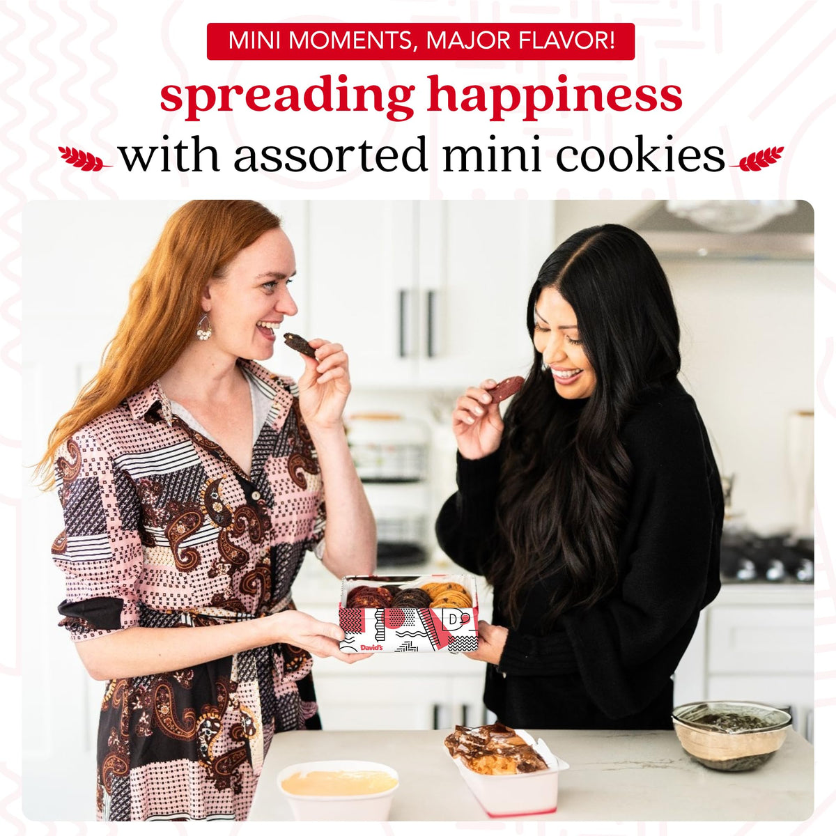 Gift-ready sampler tin from David's Cookies ideal for occasions