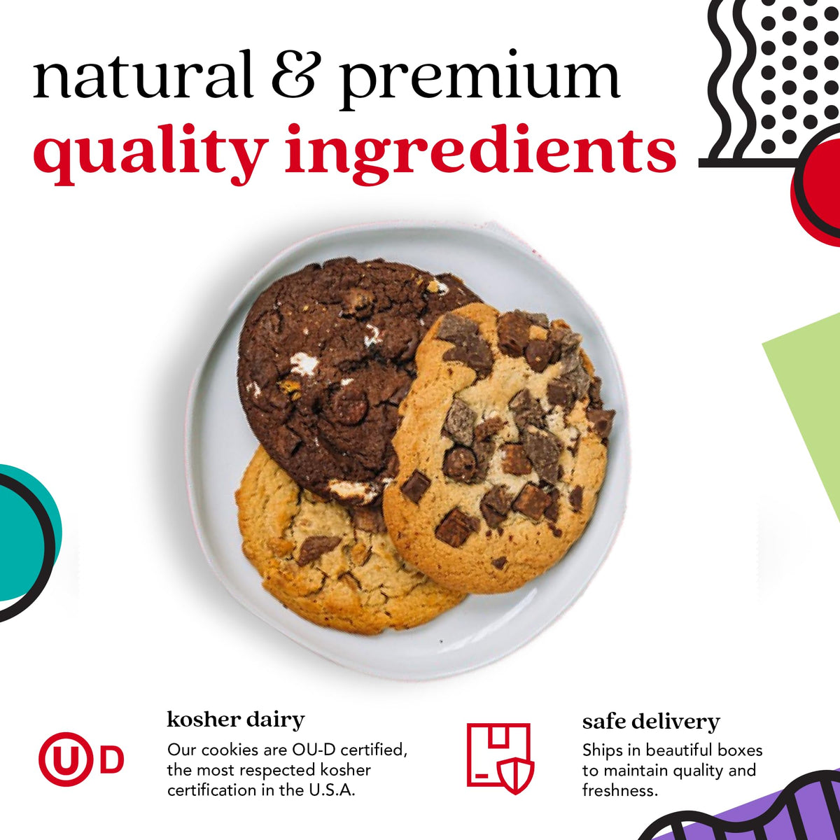 David's Cookies S'mores cookies image, gooey marshmallow swirl for campfire-inspired treats.