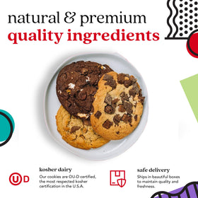 David's Cookies S'mores cookies image, gooey marshmallow swirl for campfire-inspired treats.