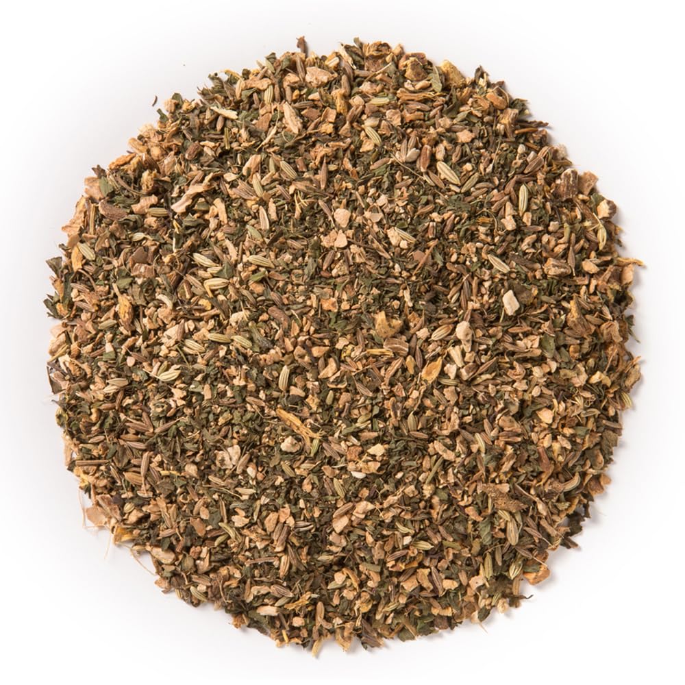 Davidson's Digest spice blend close-up highlighting cumin and ginger aroma for daily sipping