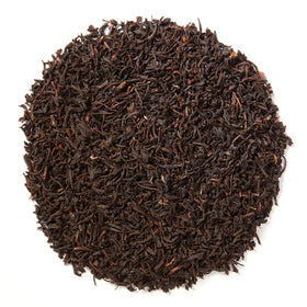 Davidson's Dunsandle Nilgiri tea steeping in cup with inviting color