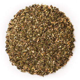 Davidson's Energize tea cup pour shows a fragrant, uplifting infusion ready to sip.