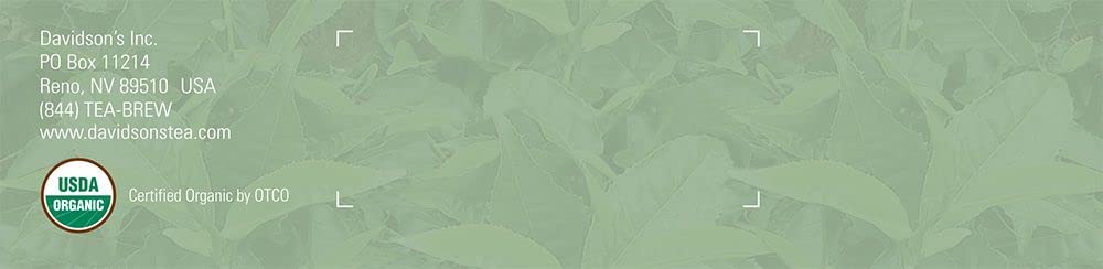 Davidson's Guayusa Energy earthy flavor profile invites a smooth, balanced taste.