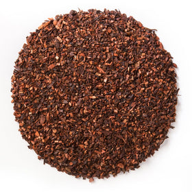 Davidson's Honeybush closeup leaf shows natural texture for premium loose-leaf brewing