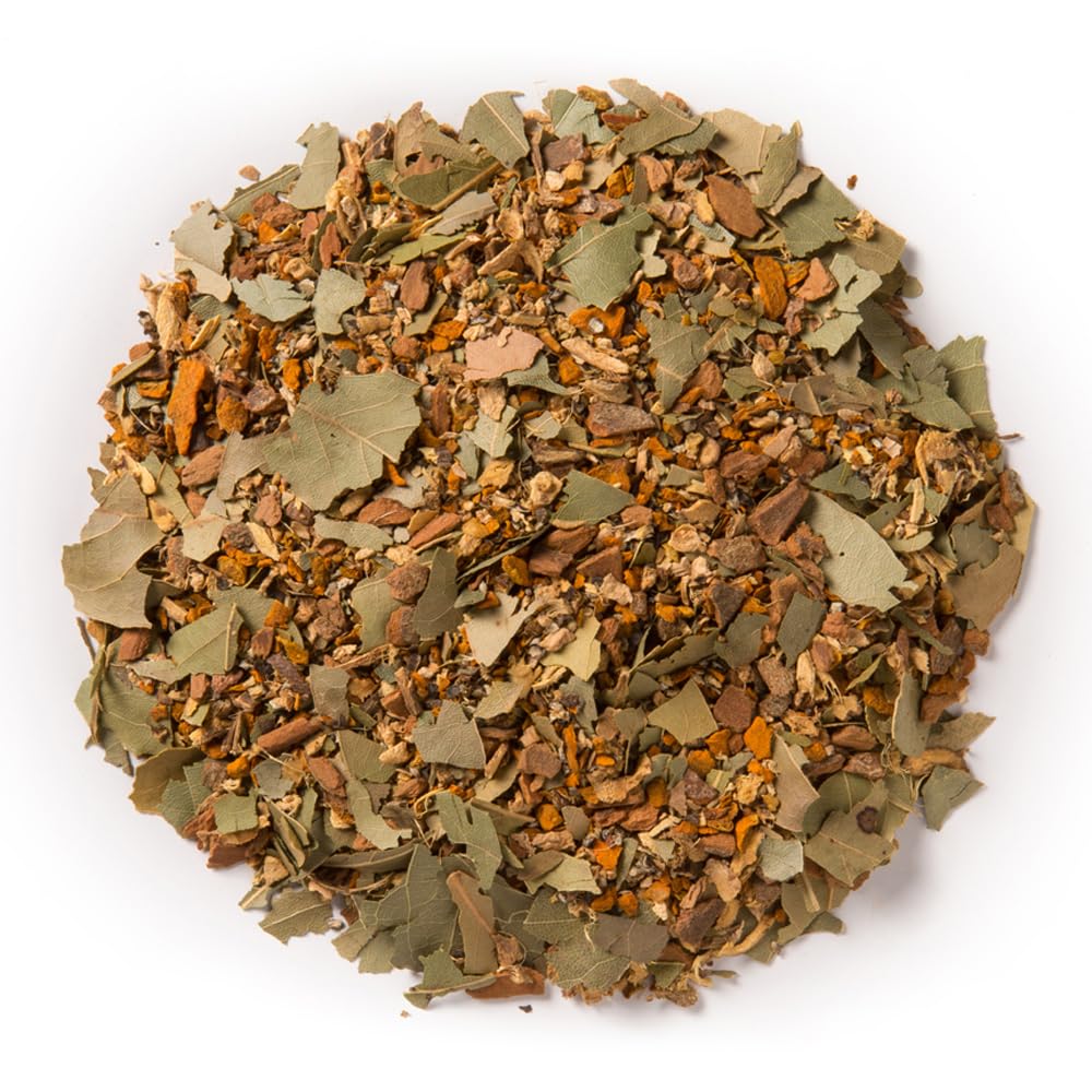 Davidson's De-Congest tea in cup, turmeric blend delivers a cozy, flavorful finish.