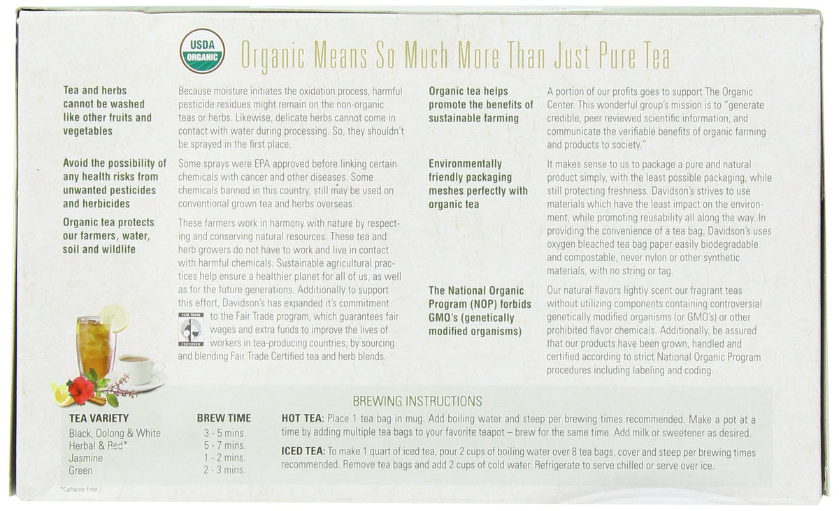 Farm-to-cup process at Davidson's Organics, emphasizing sustainable farming.