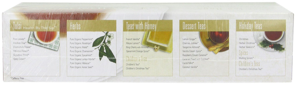 Davidson's Rooibos, caffeine-free, as a smooth evening tea option.