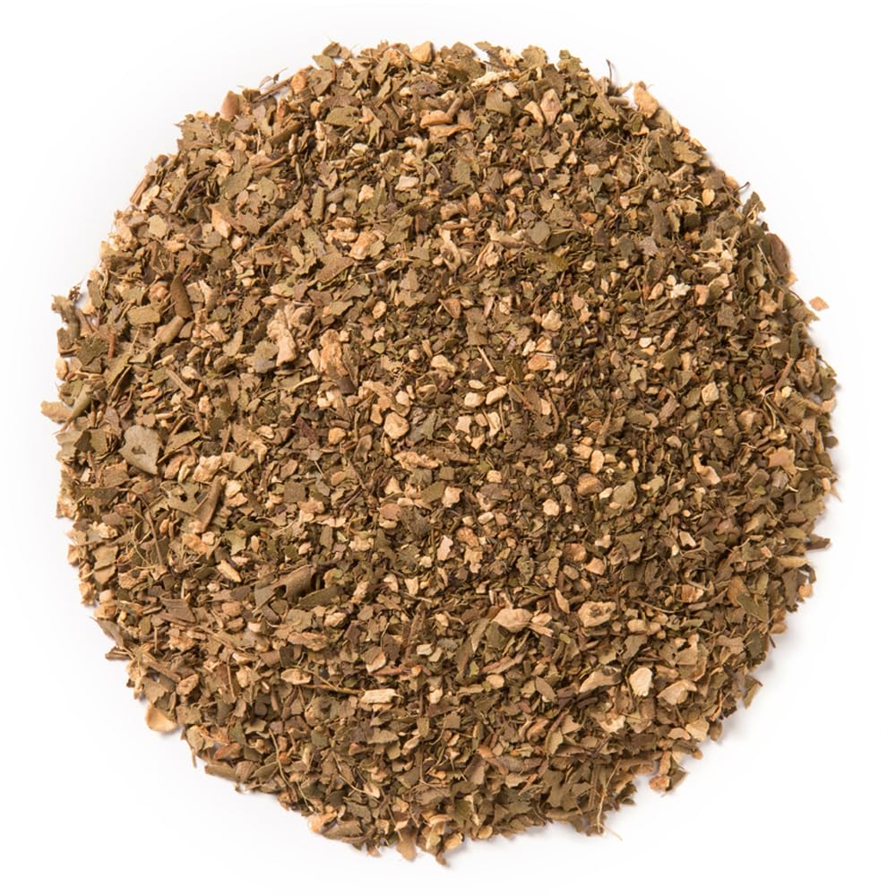 Davidson's Tulsi Ginger Lemon brewed cup with vibrant aroma and warm ginger notes