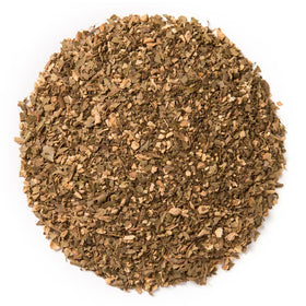 Davidson's Tulsi Ginger Lemon brewed cup with vibrant aroma and warm ginger notes