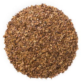 Davidson's Yerba Mate Roasted loose leaf tea, bold flavor ideal for mindful afternoon breaks.