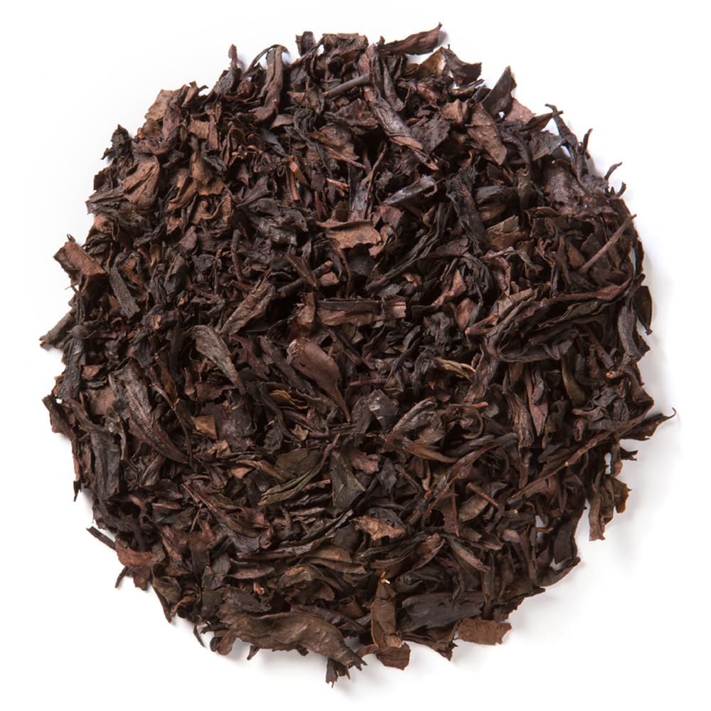 Davidson's Quilan China Oolong dry leaves show organic quality ready for daily use.