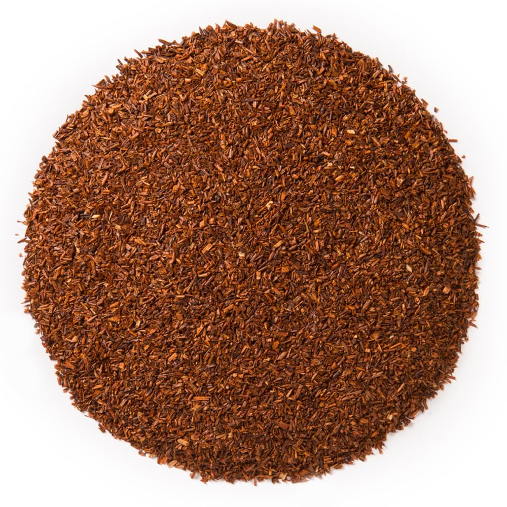 Davidson's Rooibos infusion steeping in a cup, rich earthy aroma.